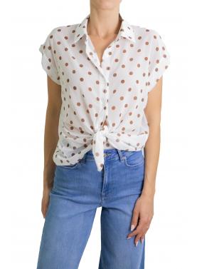 Camicia con pois